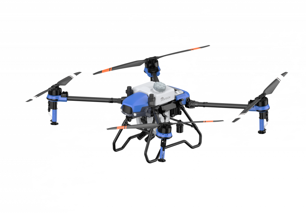 Agrardrohne vorne oben links